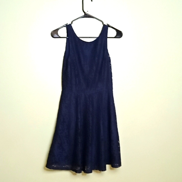 Speachless little Blue Lacey Dress - Picture 1 of 3